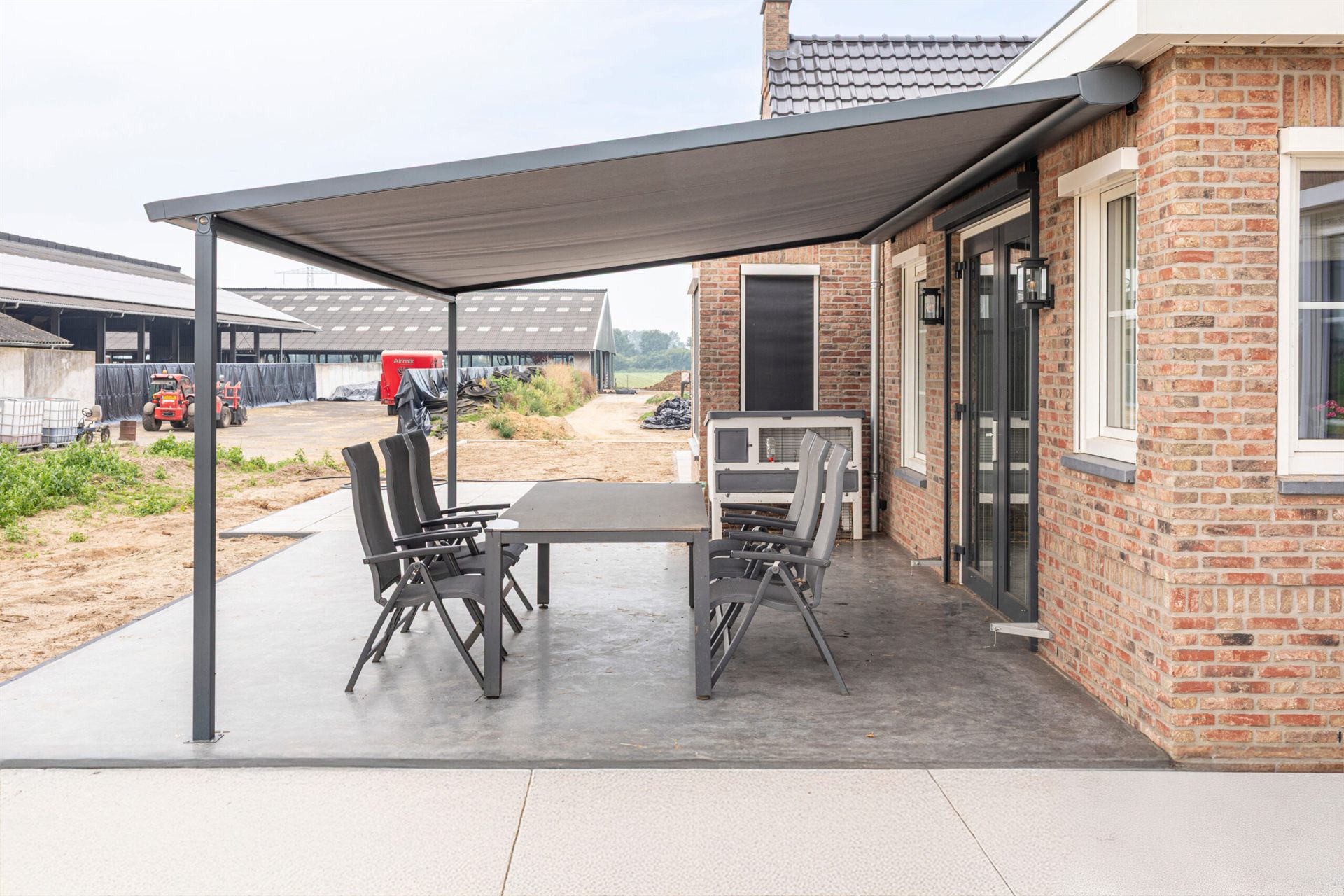Pergola zonwering op maat door Exact Zonwering